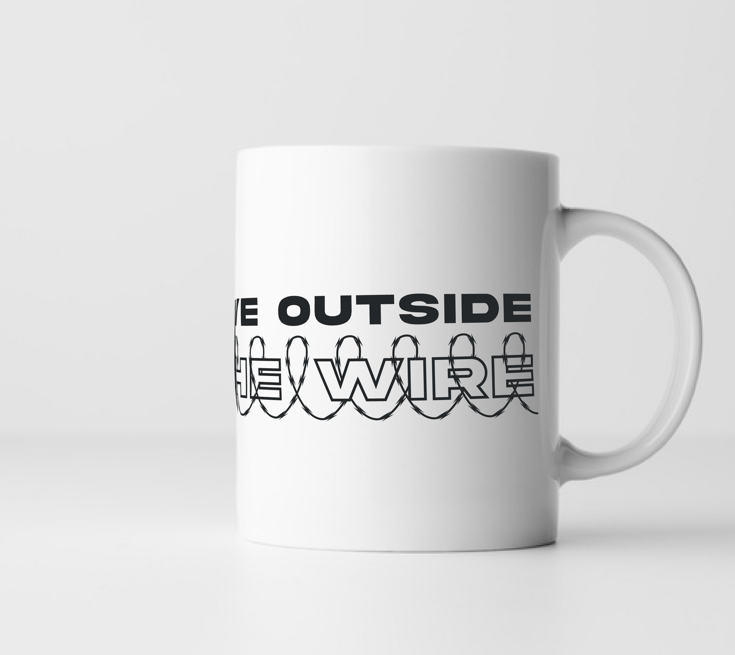 Live Outside the Wire Mug